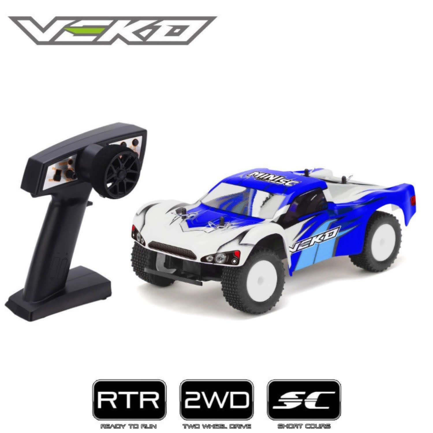 Veko Mini SC Blue 1:24 Short Course with Gyroscope