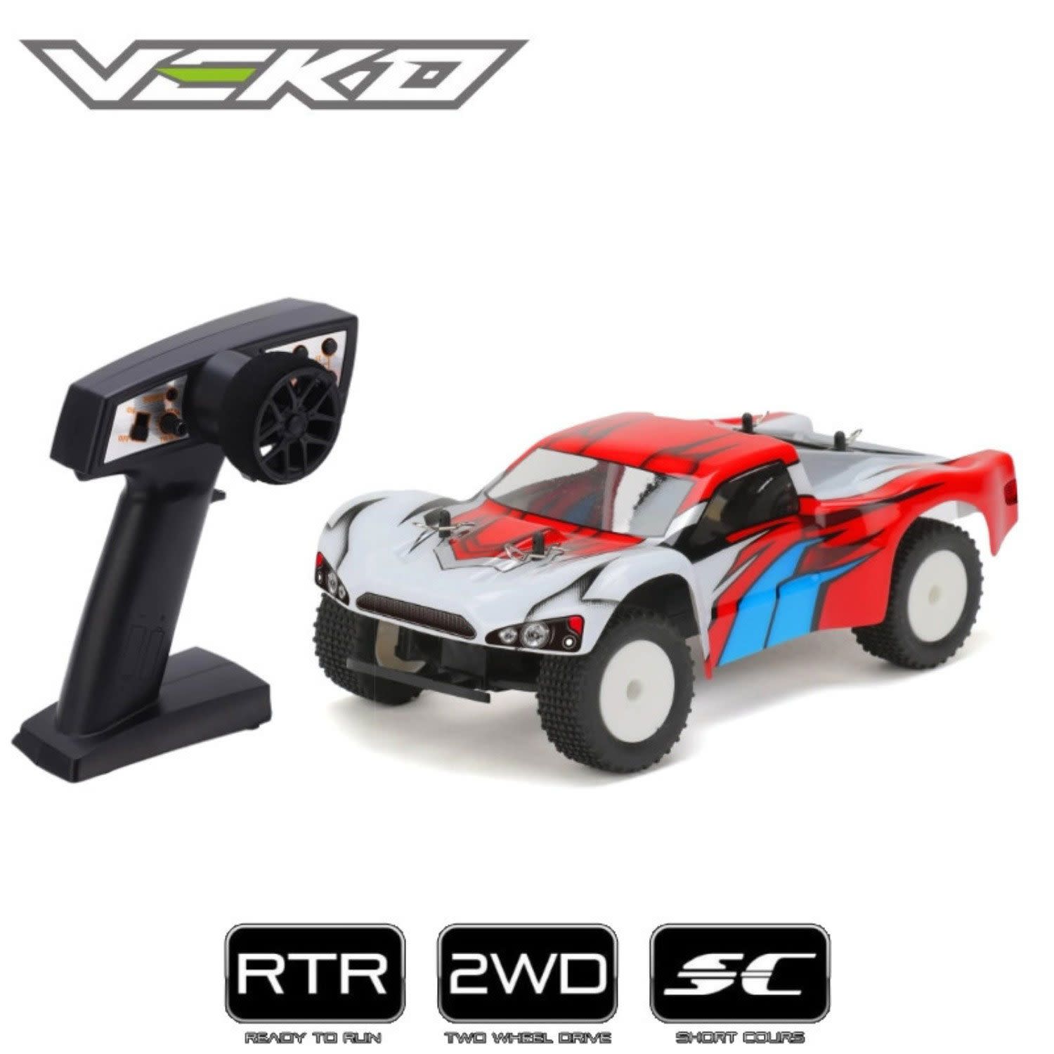 Εικόνα 1 του Veko Mini SC Red 1:24 Short Course with Gyroscope