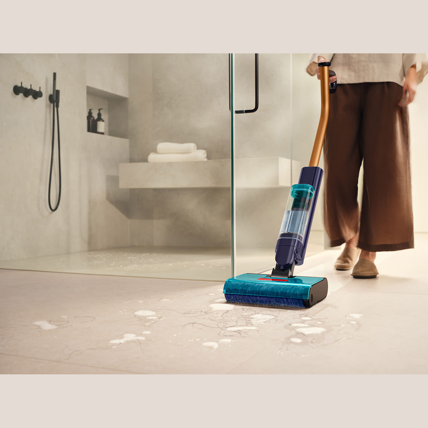Εικόνα 3 του Dyson Συσκευή για Σφουγγάρισμα WR03-A Clean+Wash Hygiene Prussian Blue/Copper