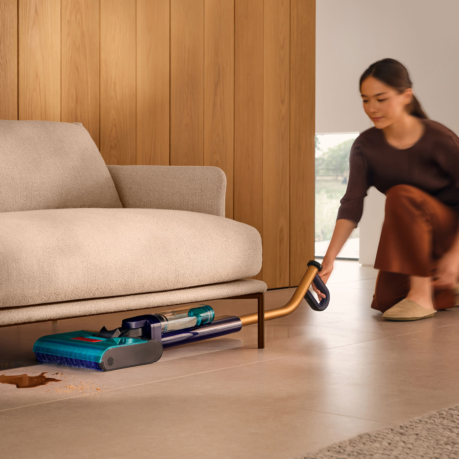 Εικόνα 4 του Dyson Συσκευή για Σφουγγάρισμα WR03-A Clean+Wash Hygiene Prussian Blue/Copper