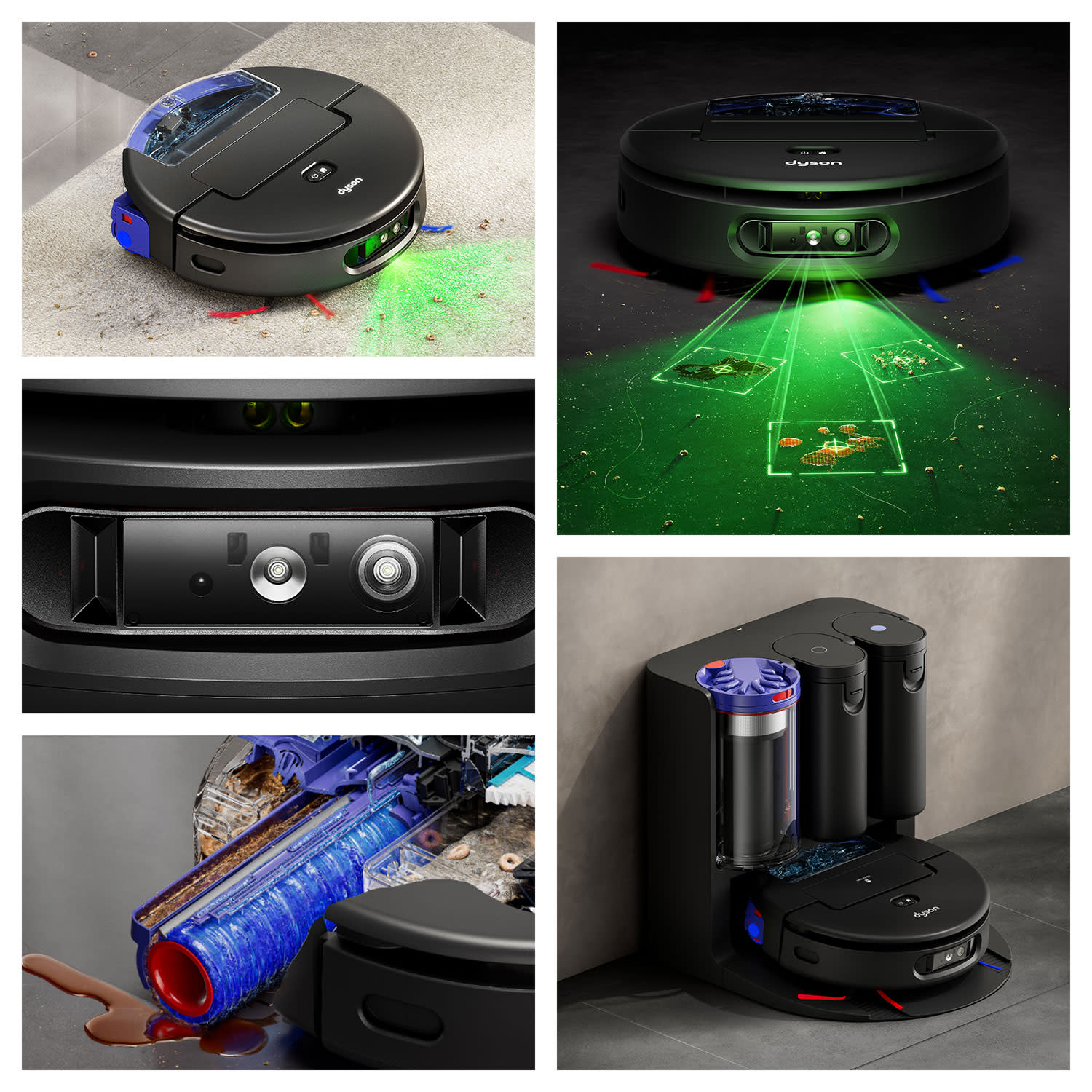 Εικόνα 5 του Dyson Σκούπα ρομπότ RB05-A Spot+Scrub AI Black/Blue