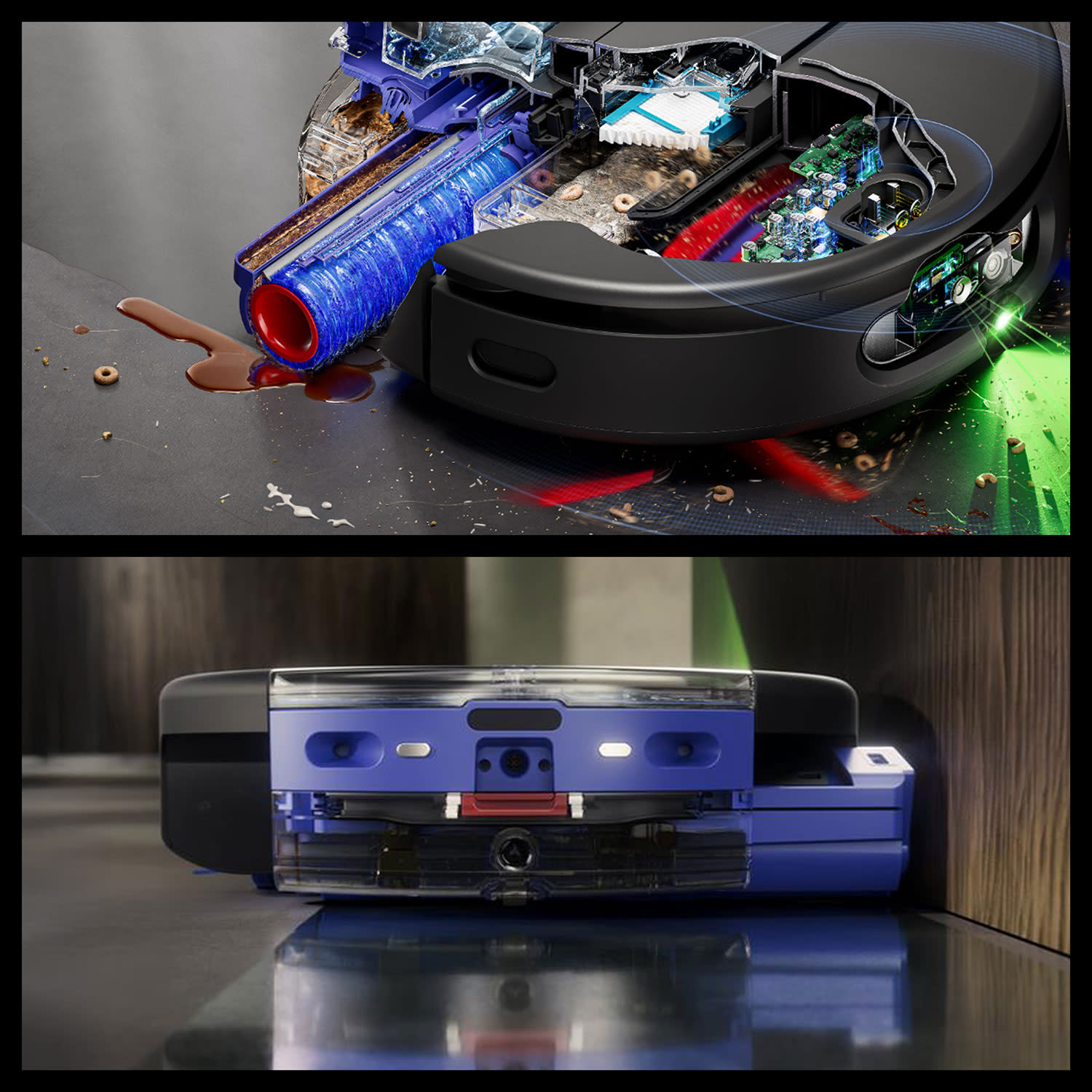 Εικόνα 8 του Dyson Σκούπα ρομπότ RB05-A Spot+Scrub AI Black/Blue