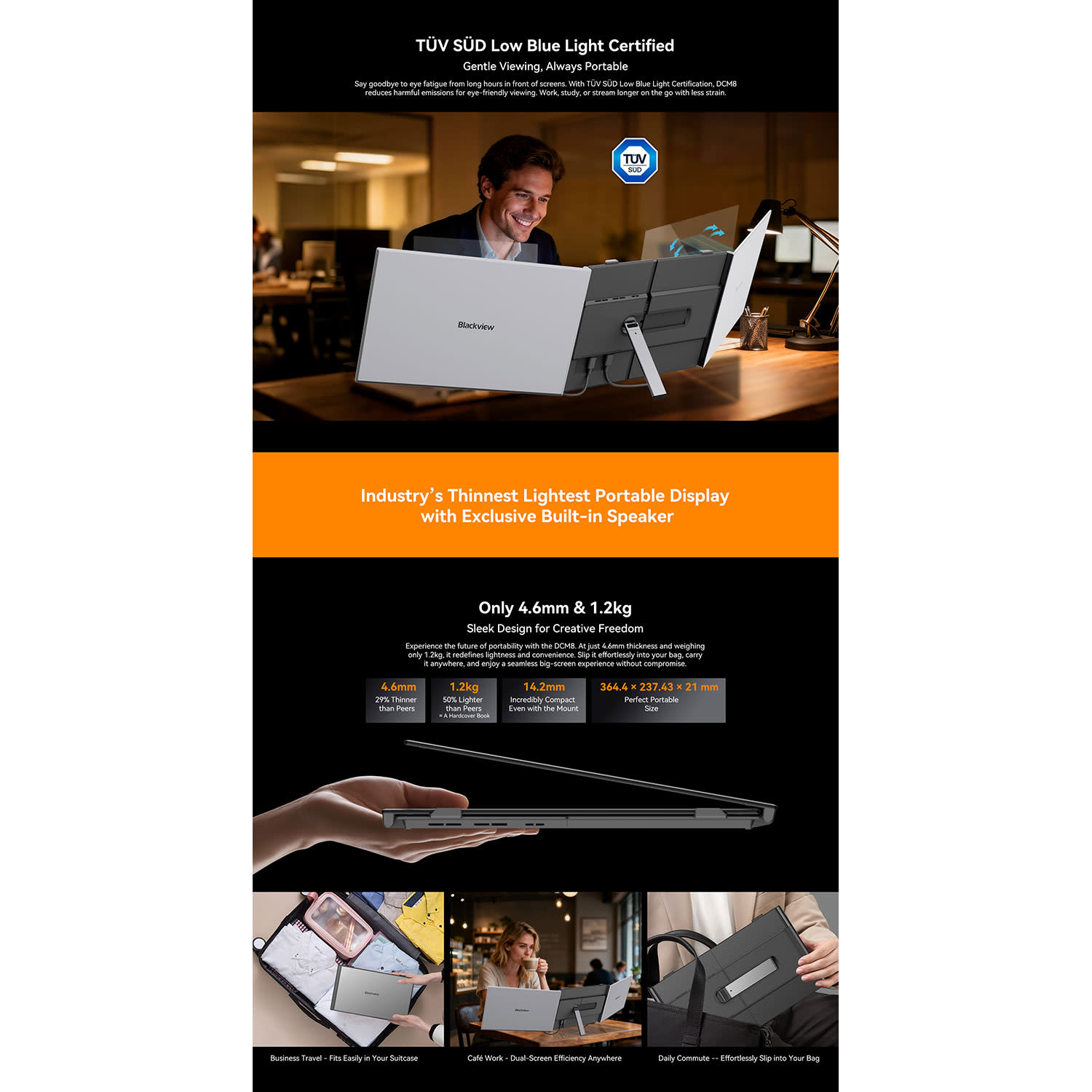 Εικόνα 3 του Blackview Laptop Screen Extender 15.3" DCM8