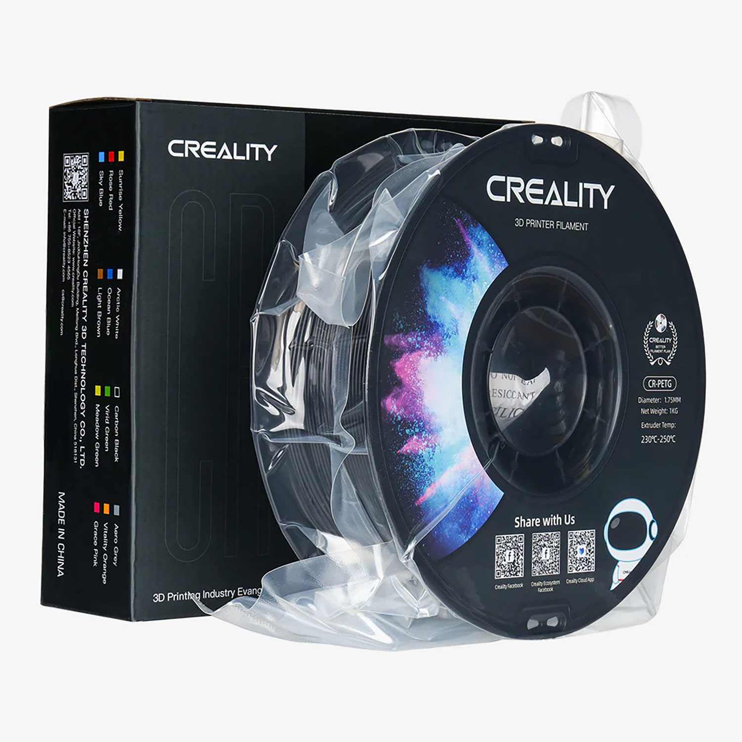 Εικόνα 3 του Creality 3D Filament CR-PETG 1,75mm Μαύρο