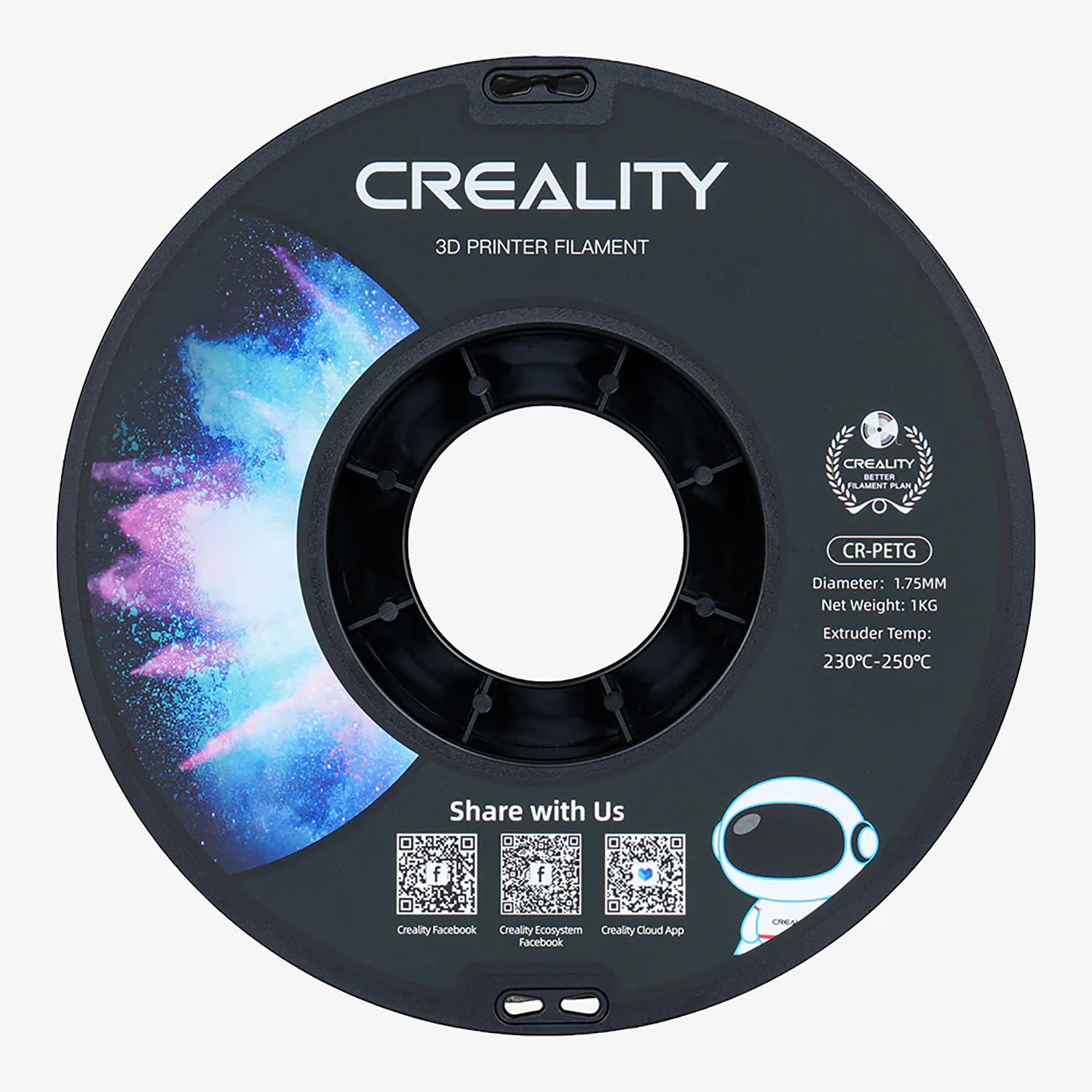 Εικόνα 3 του Creality 3D Filament CR-PETG 1,75mm Λευκό