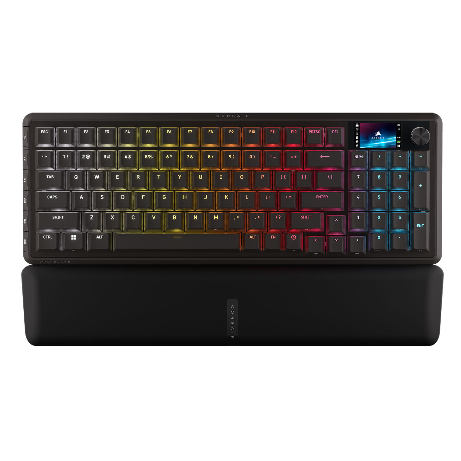 Εικόνα 1 του Corsair Keyboard Vanguard 96 LCD Wireless (RGB, MLX PBT)
