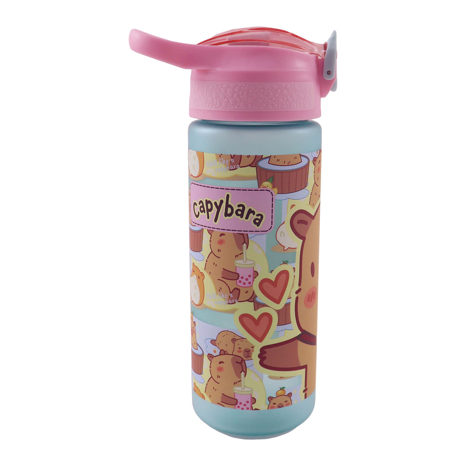 Εικόνα 4 του Gim Παγούρι με Καλαμάκι Capybara 600ml