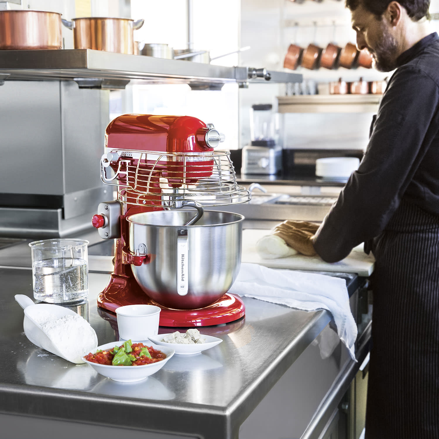 Κάνε κλικ για να δεις την εικόνα 3 του KitchenAid Κουζινομηχανή 5KSM7990XEER Professional