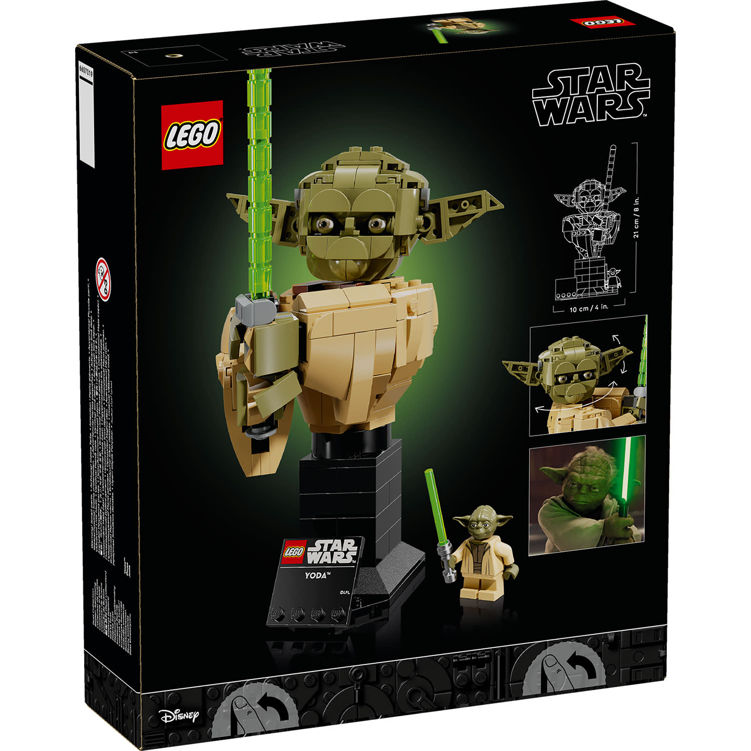 Εικόνα 5 του LEGO 75438 Yoda™ Bust