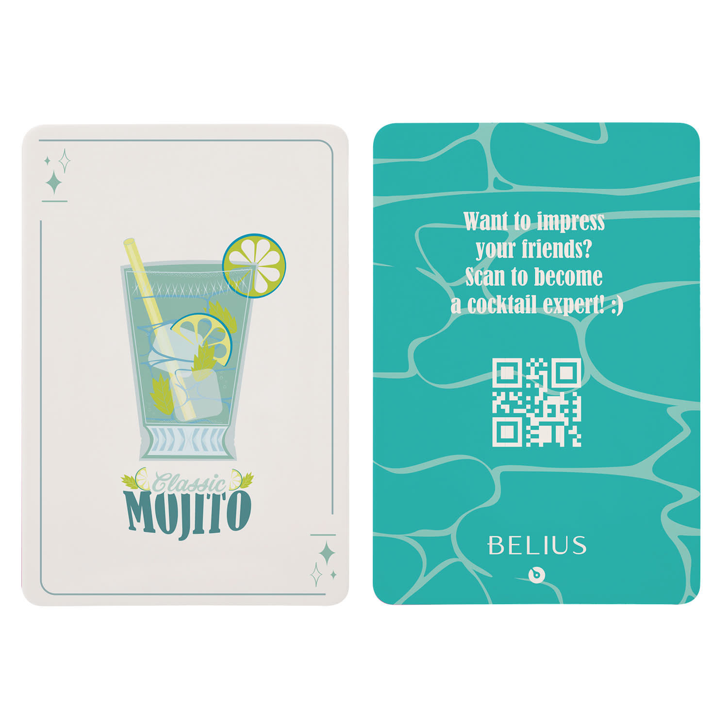 Εικόνα 4 του Belius Στυλό Διαρκείας Cocktails Mojito Πάχος Μύτης 1.0mm