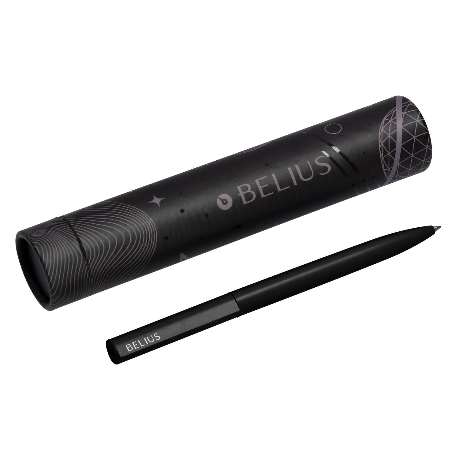 Belius Στυλό Διαρκείας Rocket B Black Πάχος Μύτης 0.8mm