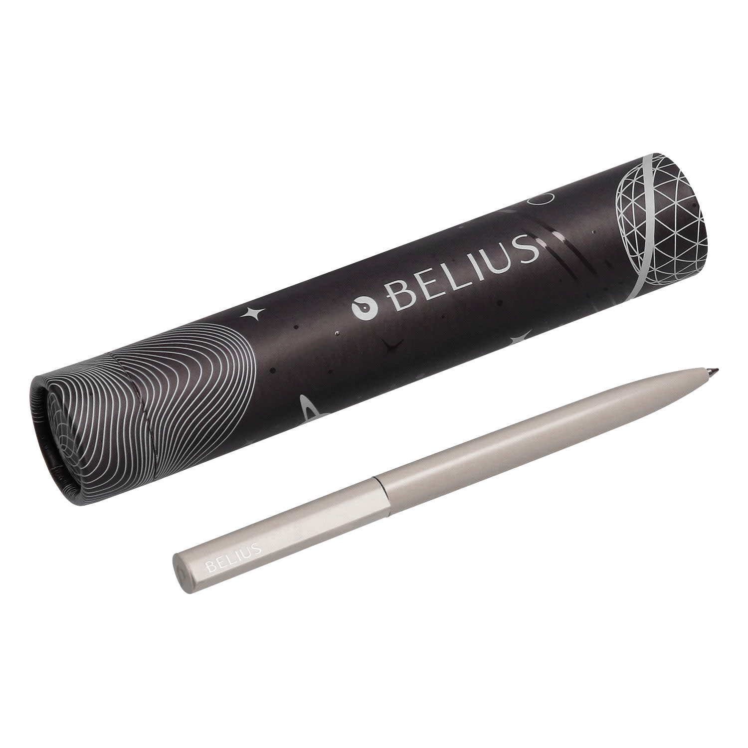 Εικόνα 1 του Belius Στυλό Διαρκείας Rocket B Grey Πάχος Μύτης 0.8mm