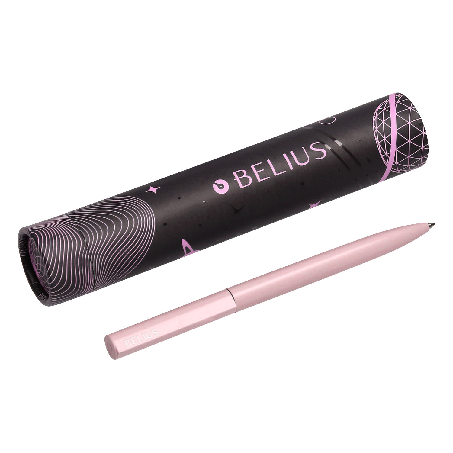 Belius Στυλό Διαρκείας Rocket B Pink Πάχος Μύτης 0.8mm
