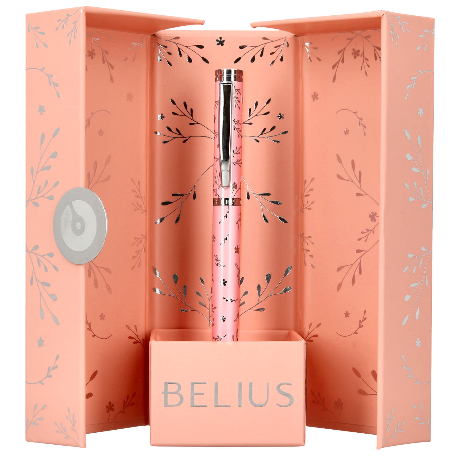 Belius Στυλό Διαρκείας Bella Pink Πάχος Μύτης 0.7mm