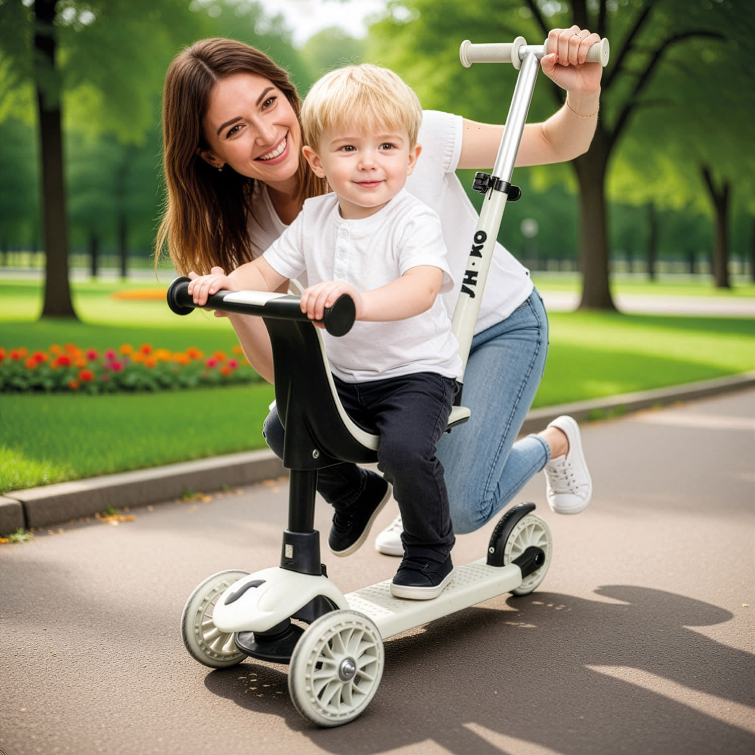 Κάνε κλικ για να δεις την εικόνα 6 του Πατίνι Shοko Scooter Premium 3 In 1 Ash Cloud