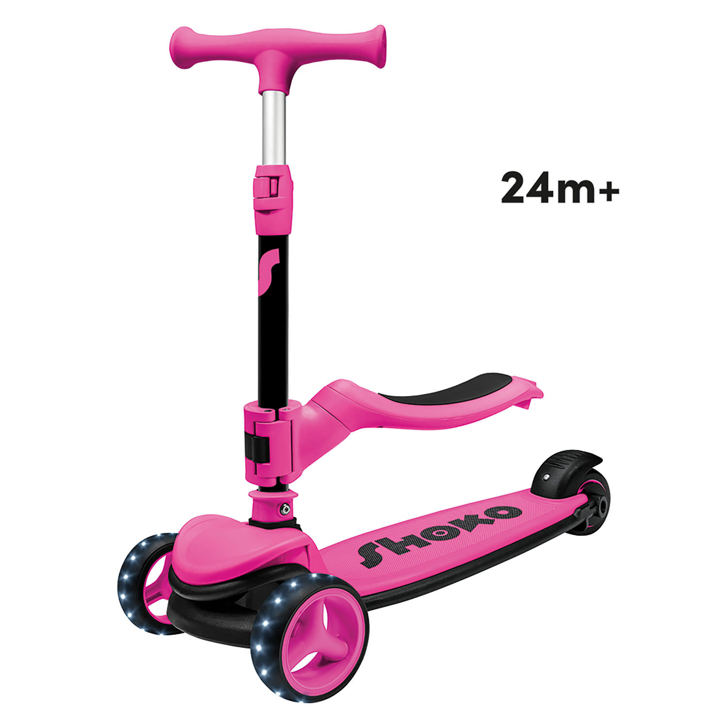 Εικόνα 5 του AS Πατίνι Shoko Scooter Prime 4 In 1 Plus Ροζ