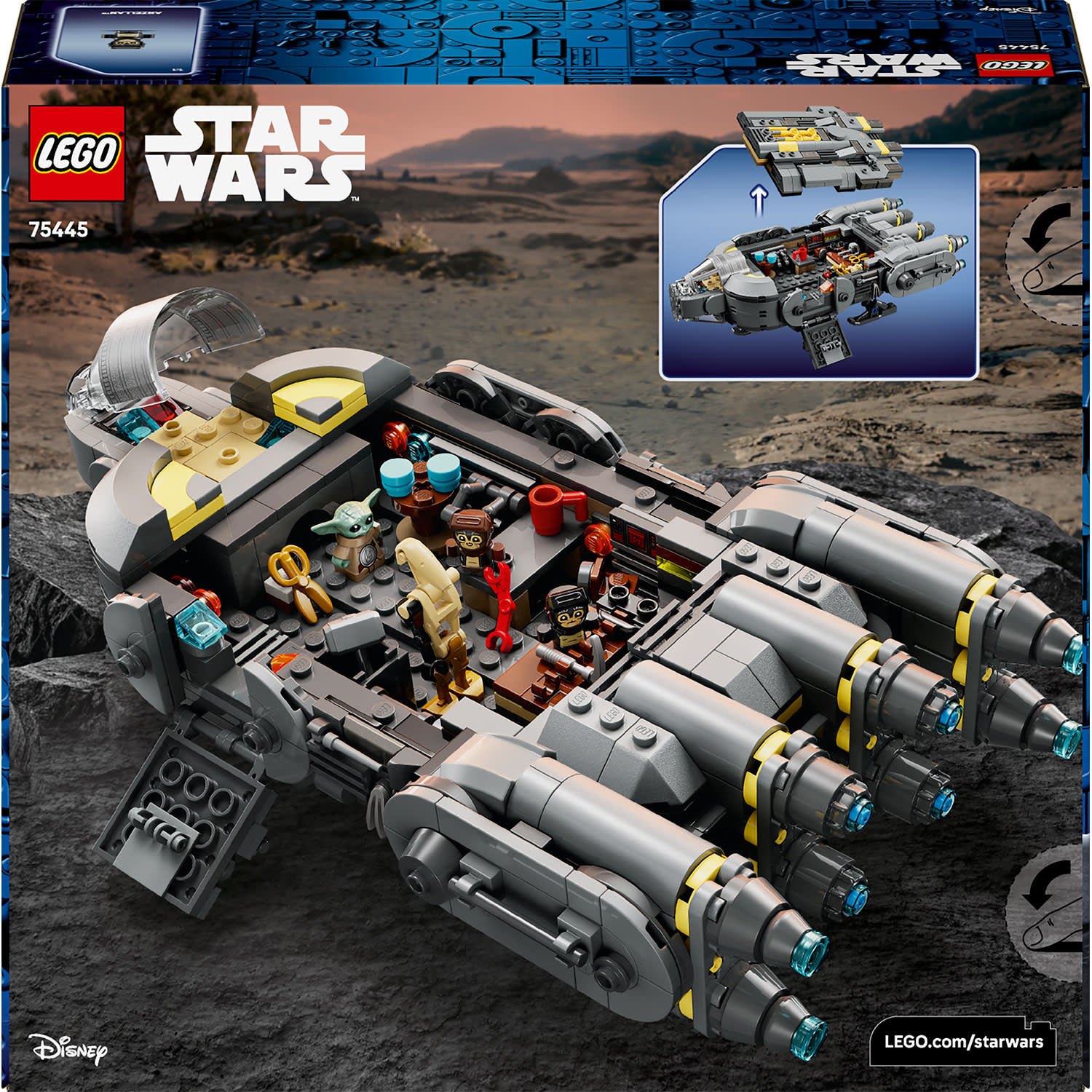 Εικόνα 6 του LEGO 75445 Anzellan Starship