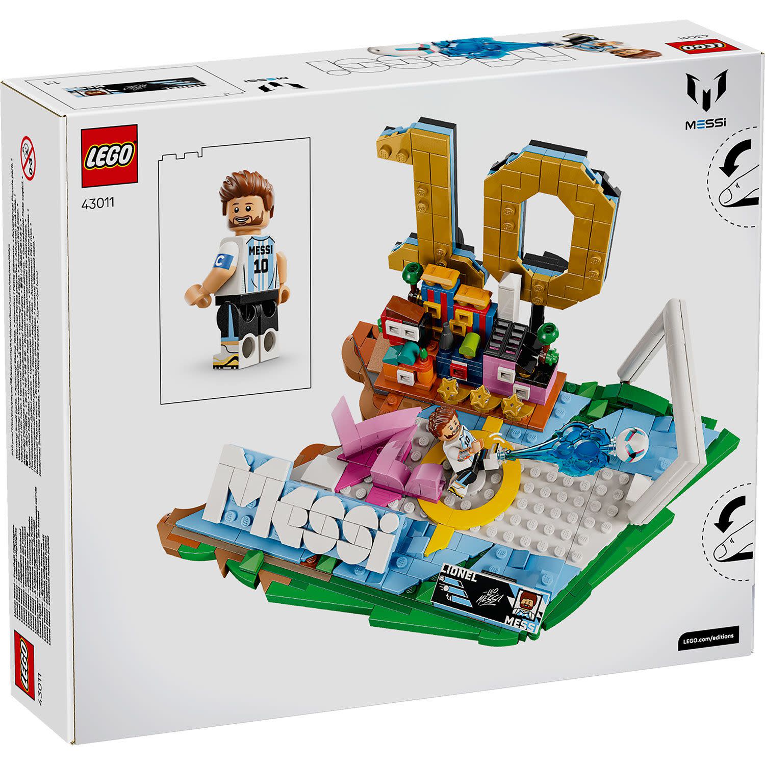Εικόνα 5 του LEGO Editions Lionel Messi Οι Καλύτερες Ποδοσφαιρικές Στιγμές 43011