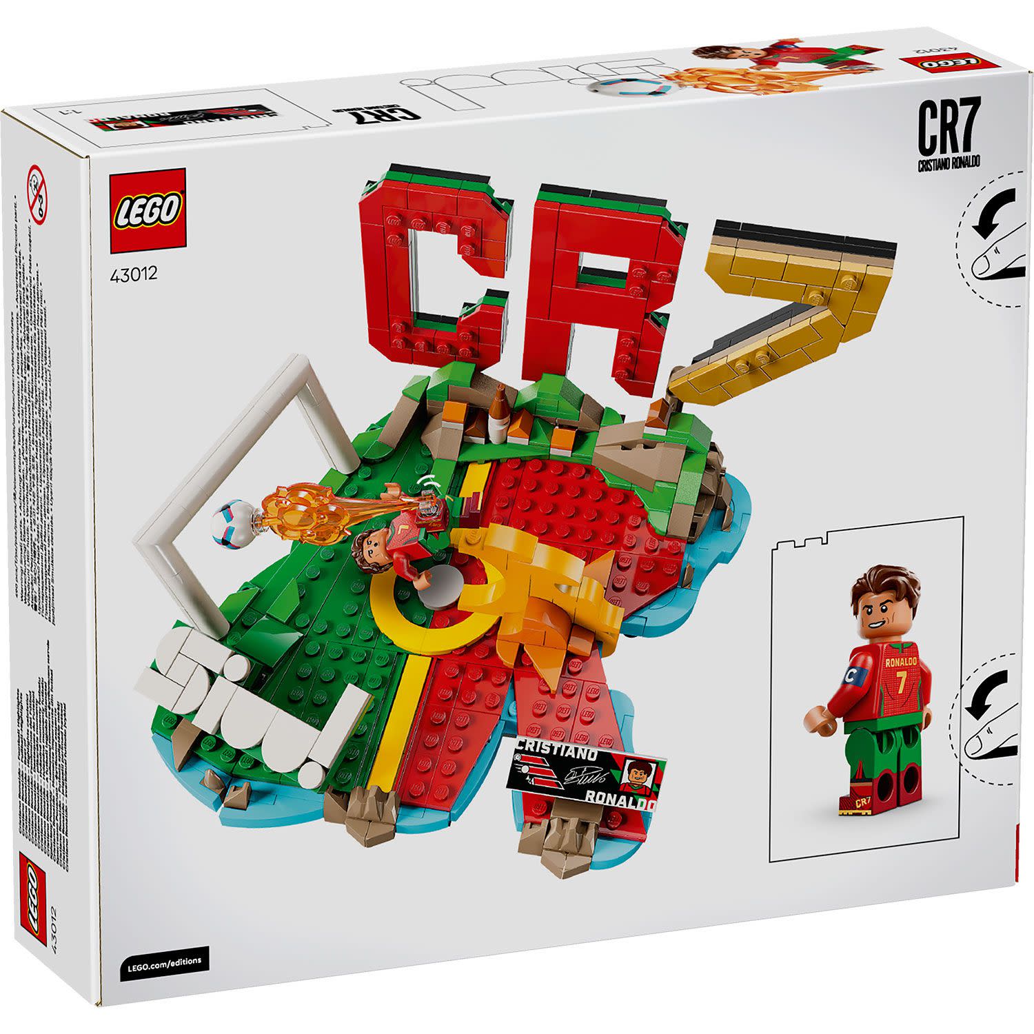Εικόνα 5 του LEGO Editions Cristiano Ronaldo Οι Καλύτερες Ποδοσφαιρικές Στιγμές 43012