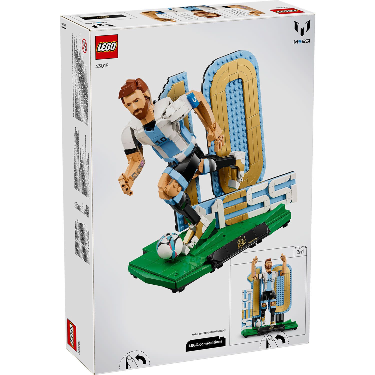 Εικόνα 5 του LEGO Editions Lionel Messi Θρύλος του Ποδοσφαίρου 43015
