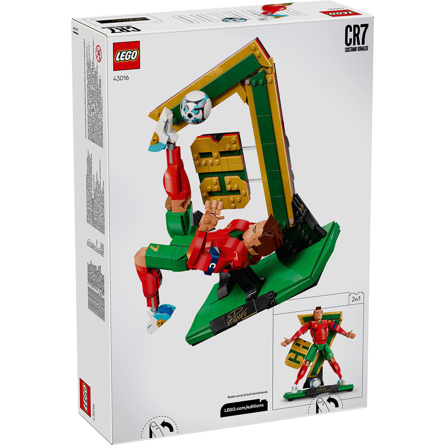 Εικόνα 6 του LEGO Editions Cristiano Ronaldo Θρύλος του Ποδοσφαίρου 43016