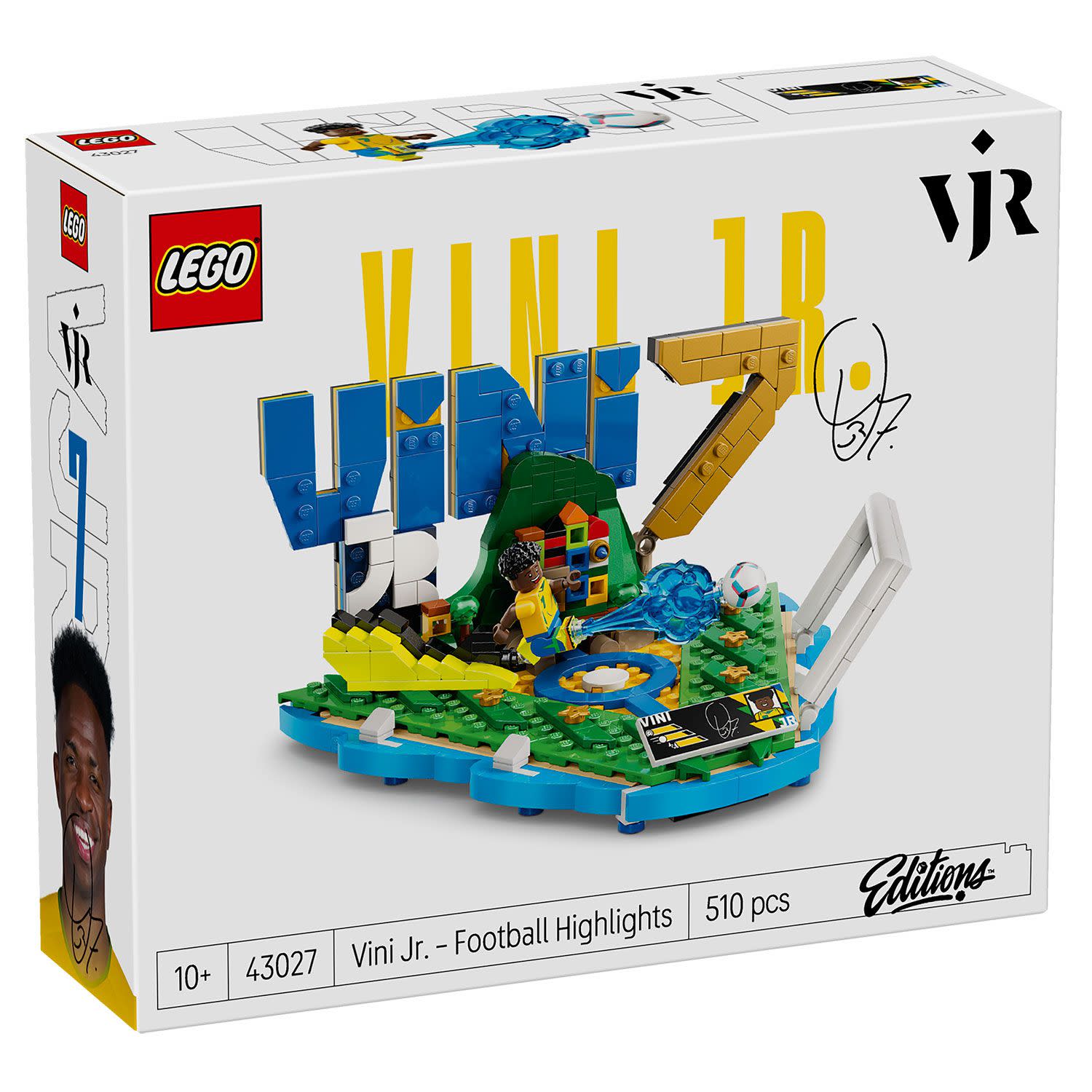 LEGO Editions Vini Jr. Οι Καλύτερες Ποδοσφαιρικές Στιγμές 43027