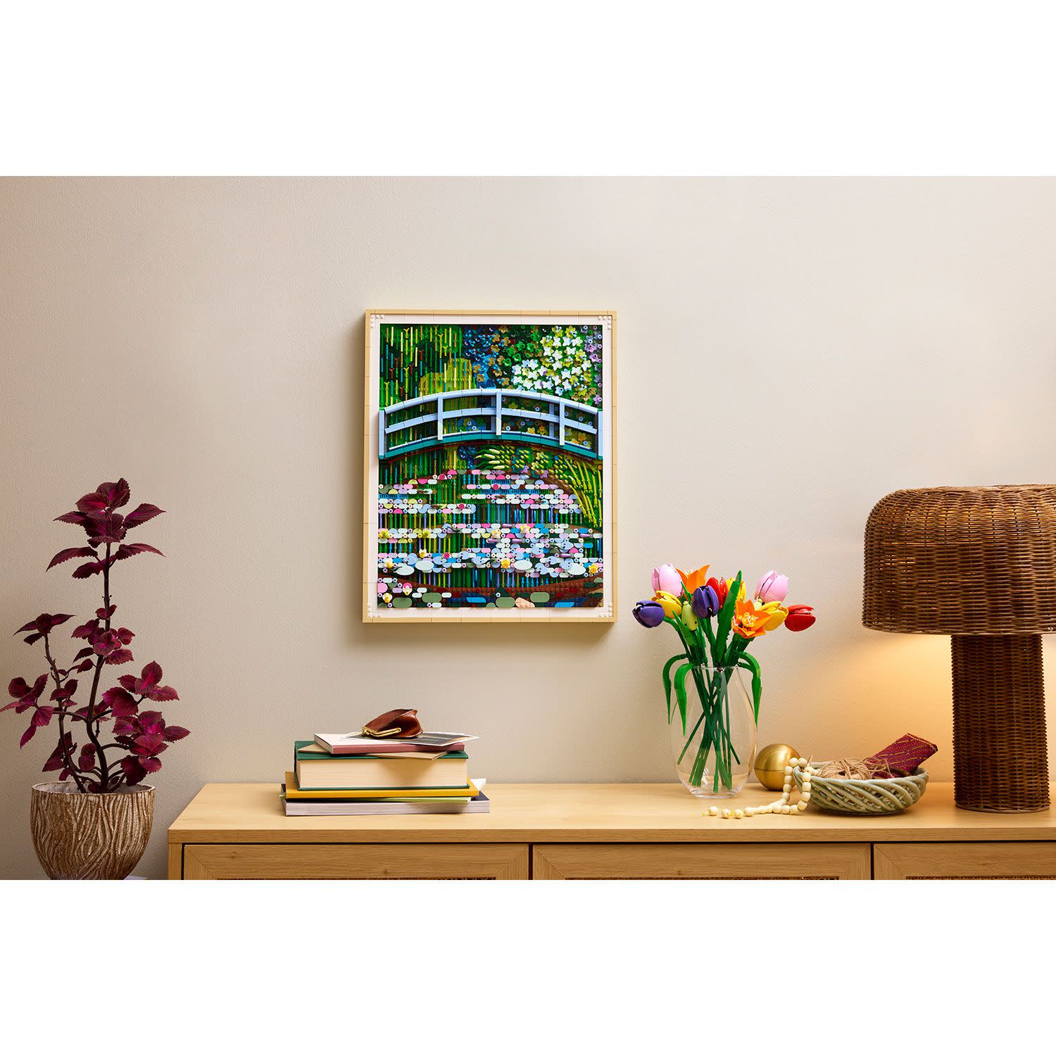 Εικόνα 4 του LEGO Art Κλωντ Μονέ Γέφυρα πάνω από Λίμνη με Νούφαρα 31220
