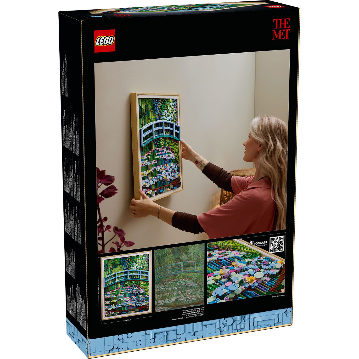 Εικόνα 5 του LEGO Art Κλωντ Μονέ Γέφυρα πάνω από Λίμνη με Νούφαρα 31220