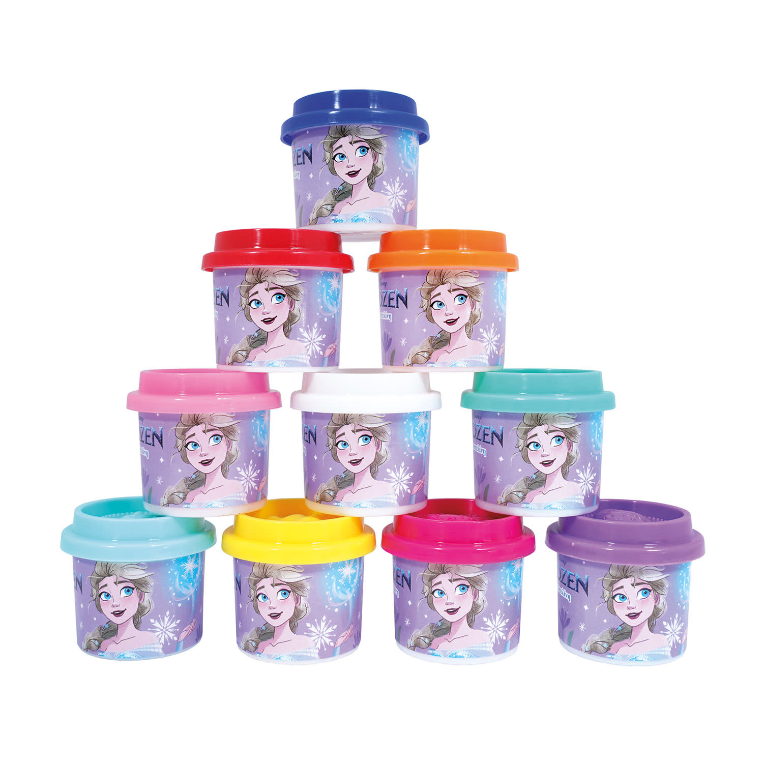 Εικόνα 2 του AS 10 Βαζάκια Πλαστελίνης Frozen