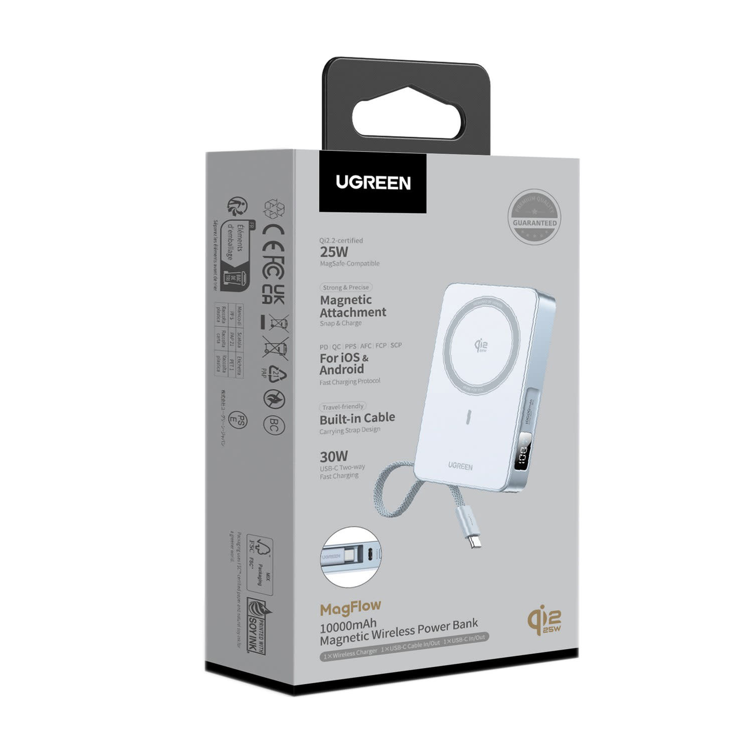 Εικόνα 8 του Ugreen Powerbank PD 10000 mAh 4 Θέσεων 30W Γκρι