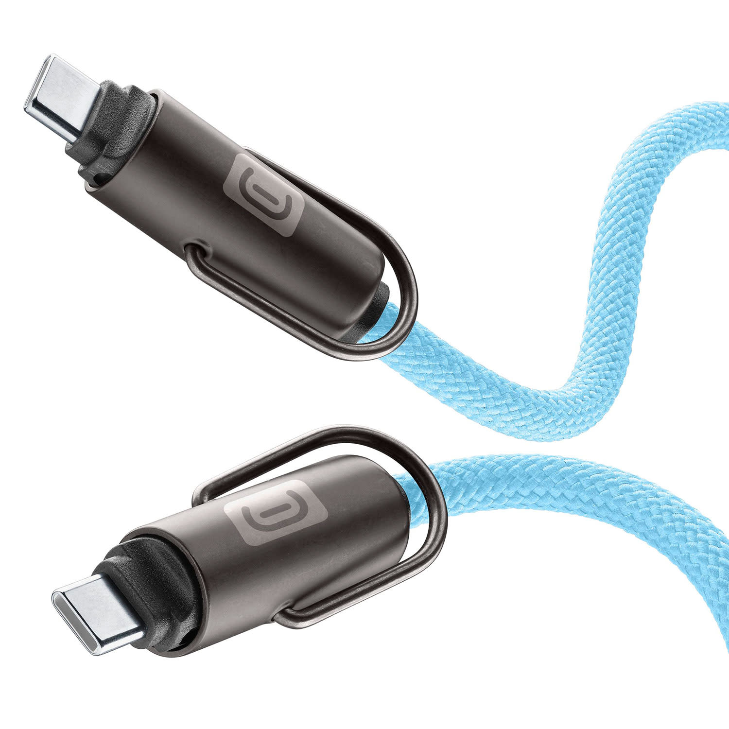 Εικόνα 1 του Cellularline Lace καλώδιο Usb-C σε Usb-C Μπλε