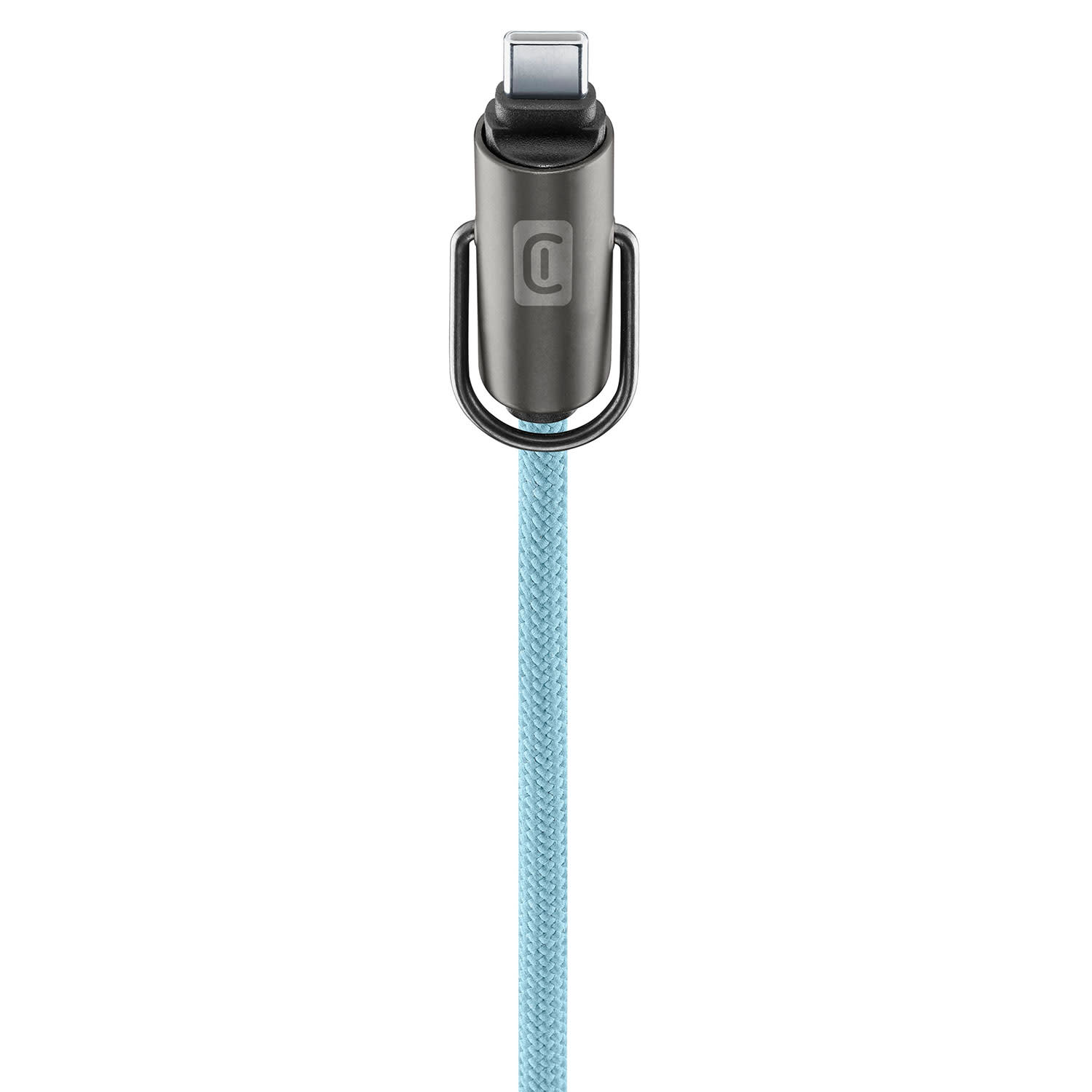 Εικόνα 2 του Cellularline Lace καλώδιο Usb-C σε Usb-C Μπλε