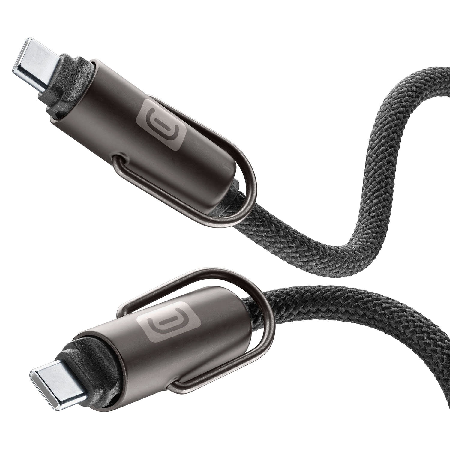 Εικόνα 1 του Cellularline Lace καλώδιο Usb-C σε Usb-C Μαύρο