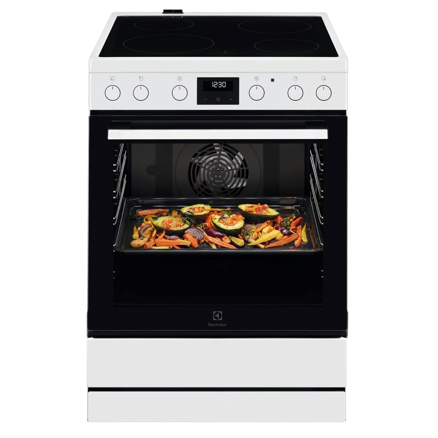 Electrolux LKR64022MW Κουζίνα Κεραμική