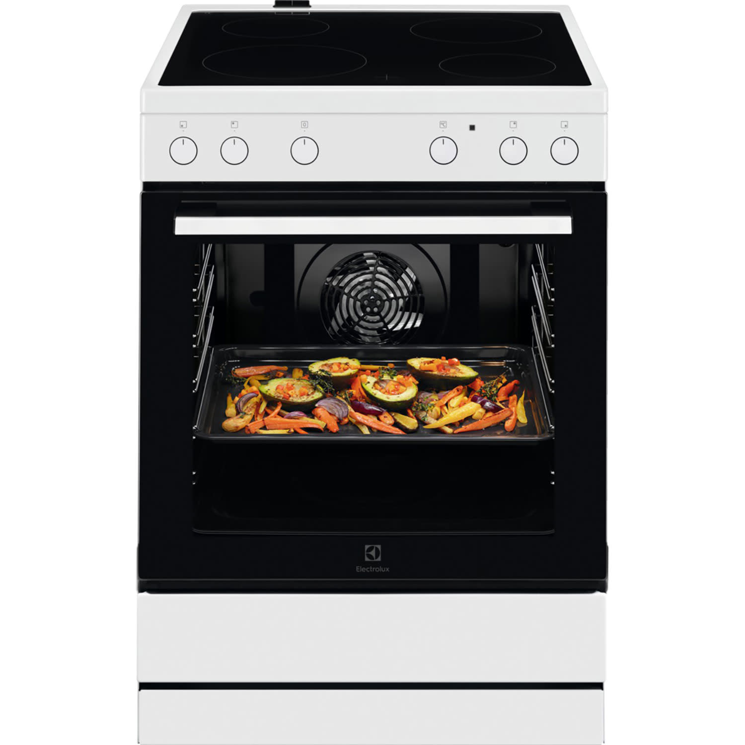 Electrolux LKR62000BW Κουζίνα Κεραμική