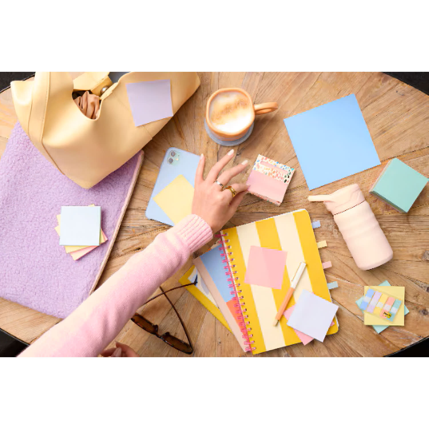 Εικόνα 3 του Post-it Αυτοκόλλητα Χαρτάκια Z-Notes R330-1RSSP On the go 76 x 76mm Pastel Pink 90 φύλλα