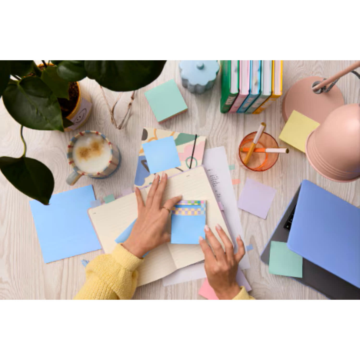 Εικόνα 3 του Post-it Αυτοκόλλητα Χαρτάκια Z-Notes R330-1RSSP On the go 76 x 76mm Pastel Blue 90 φύλλα