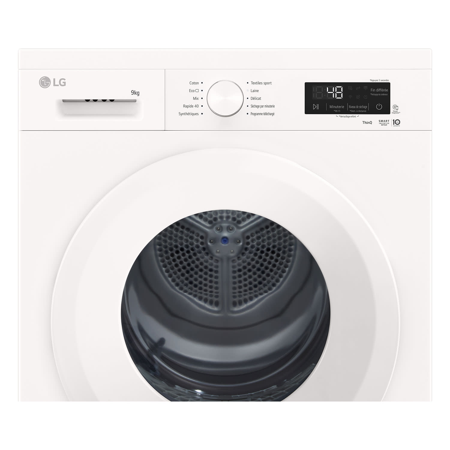 Κάνε κλικ για να δεις την εικόνα 4 του LG RHX1009NWH Στεγνωτήριο 9,00 kg