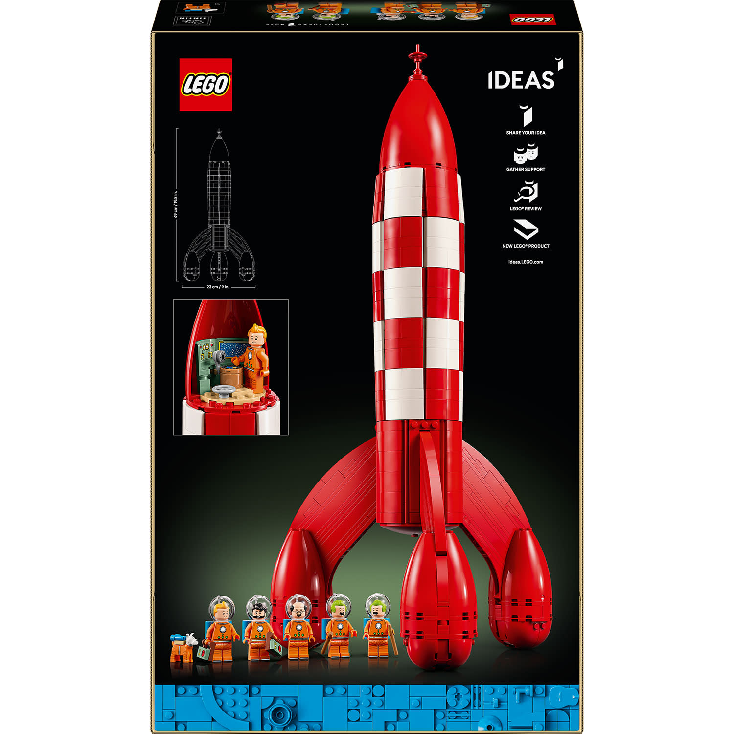 Εικόνα 5 του LEGO 21367 Tintin® Moon Rocket