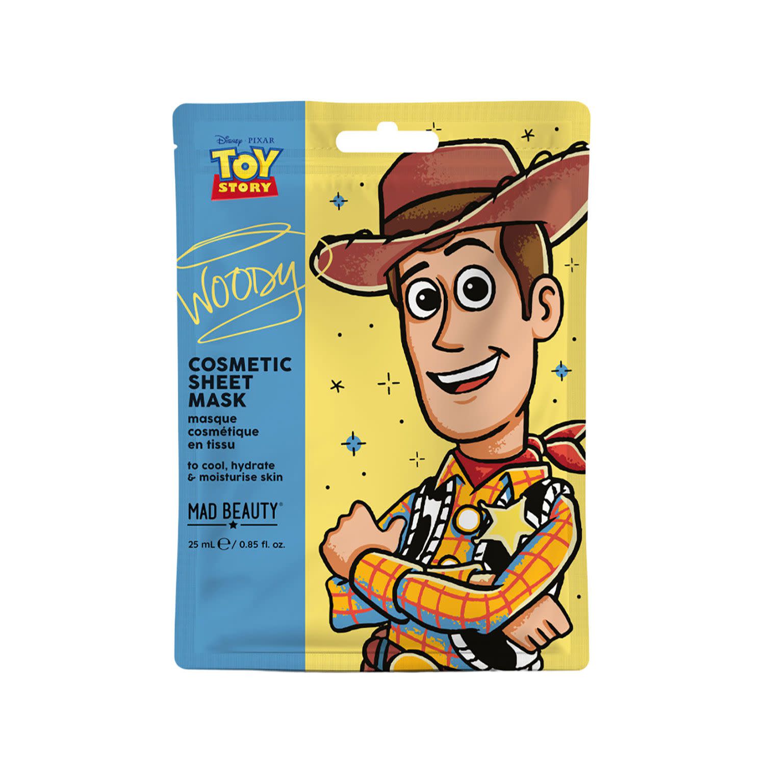 Mad Beauty Toy Story Μάσκα Προσώπου Woody