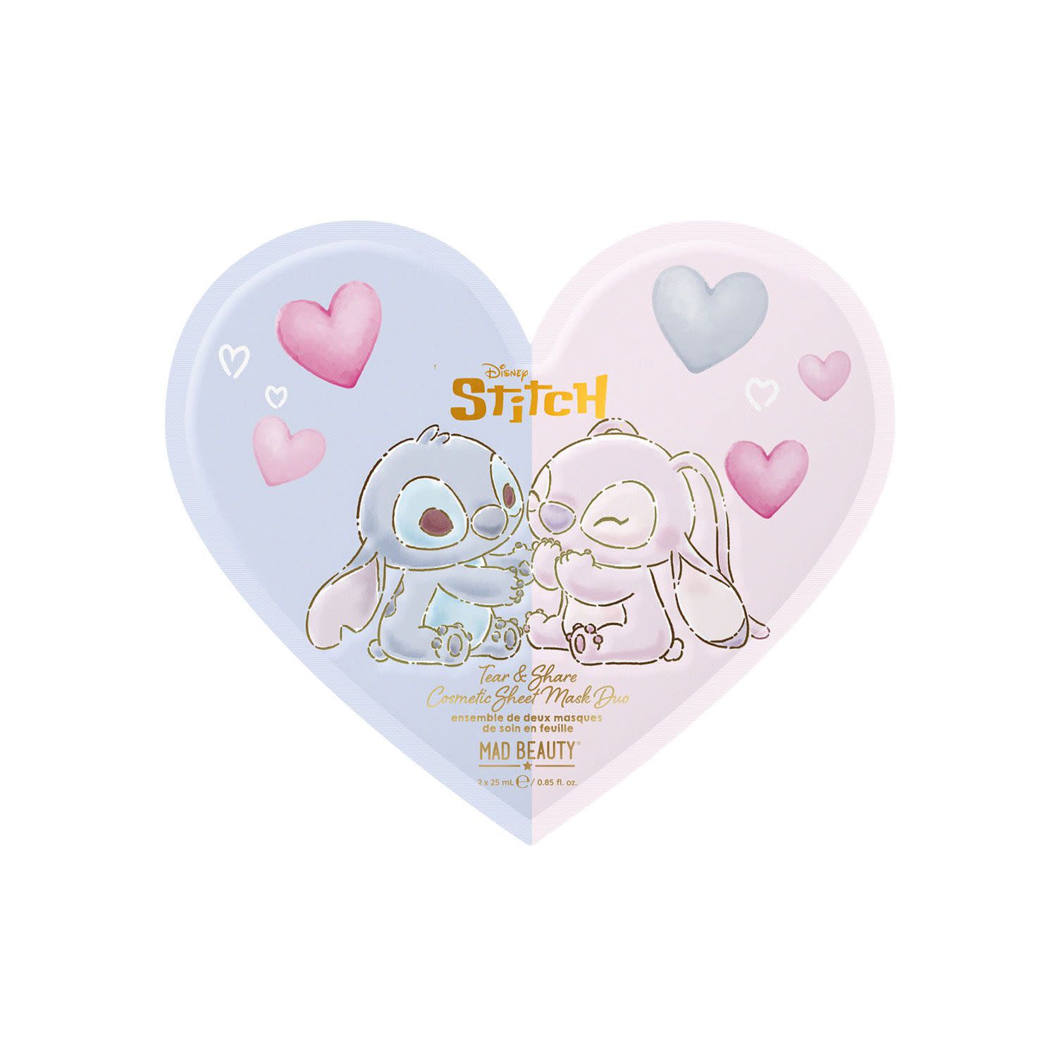 Εικόνα 1 του Mad Beauty I Heart Stitch Sheet Mask Duo