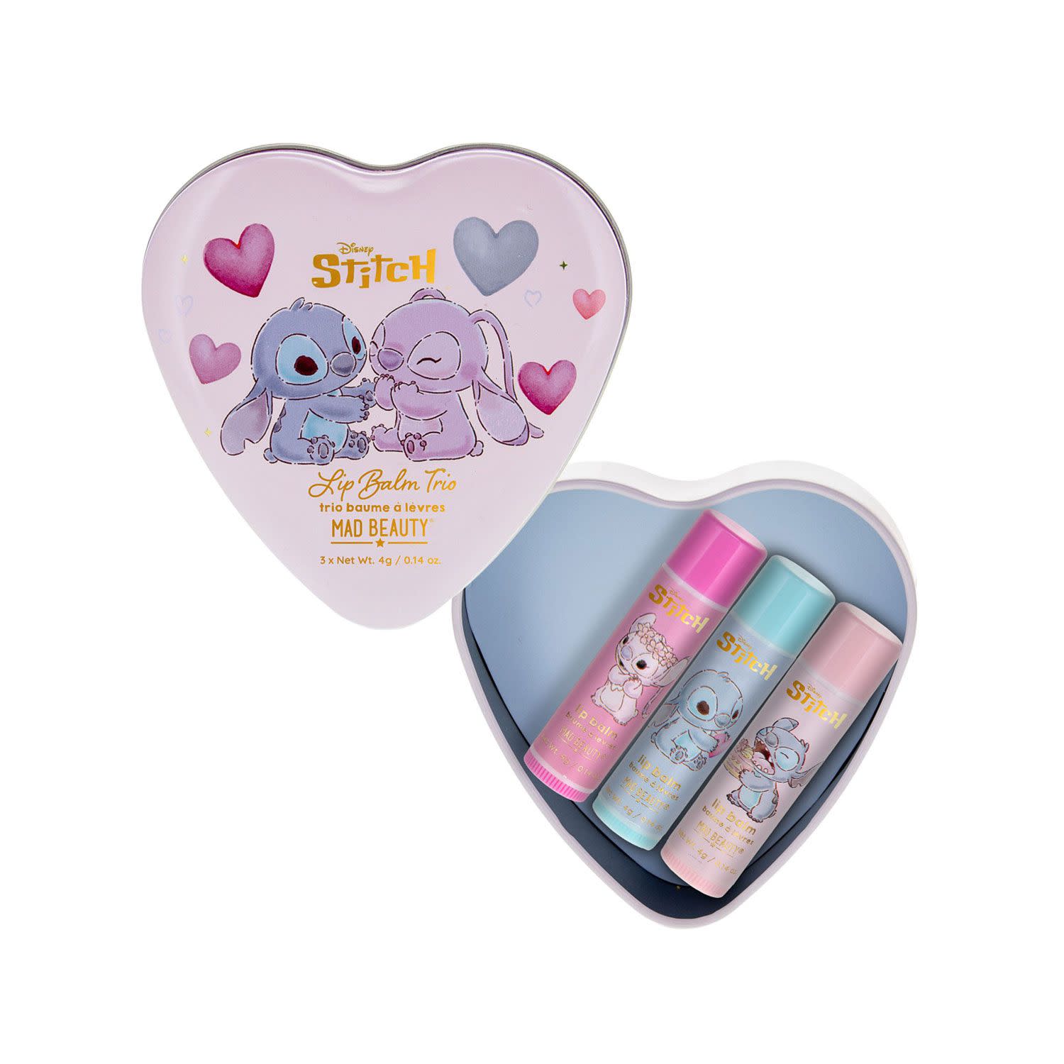 Εικόνα 1 του Mad Beauty I Heart Stitch Lip Balm Trio Set