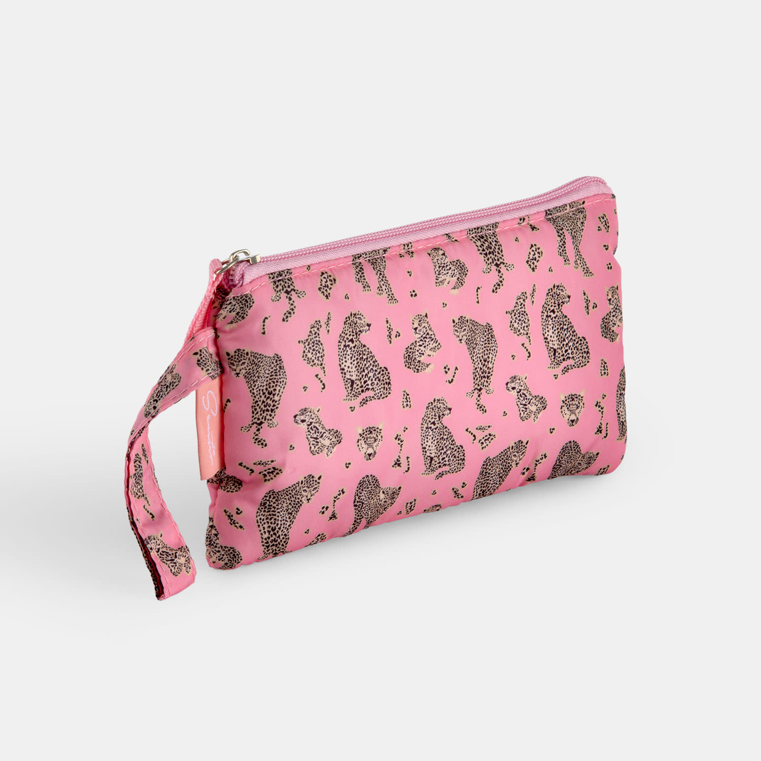 Sentio Τσαντάκι με Χερούλι Pink Leopard