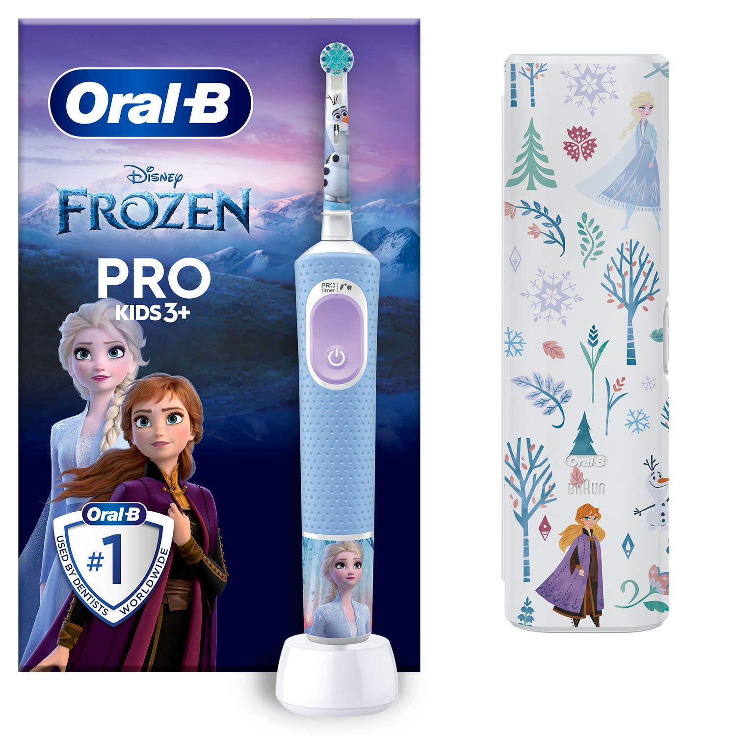 Εικόνα 3 του Λαμπάδα Oral - B Οδοντόβουρτσα Vitality Pro Kids Frozen