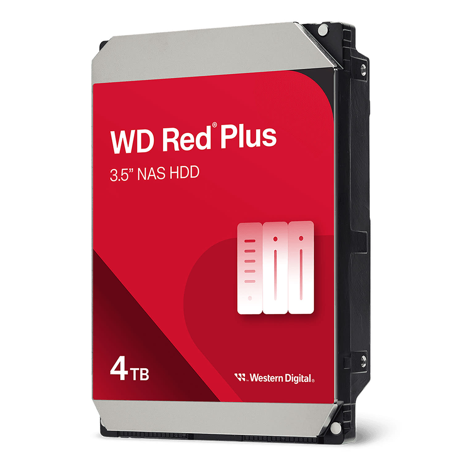 Εικόνα 1 του WD HDD Red Plus NAS 4TB 3.5" 128MB Cache