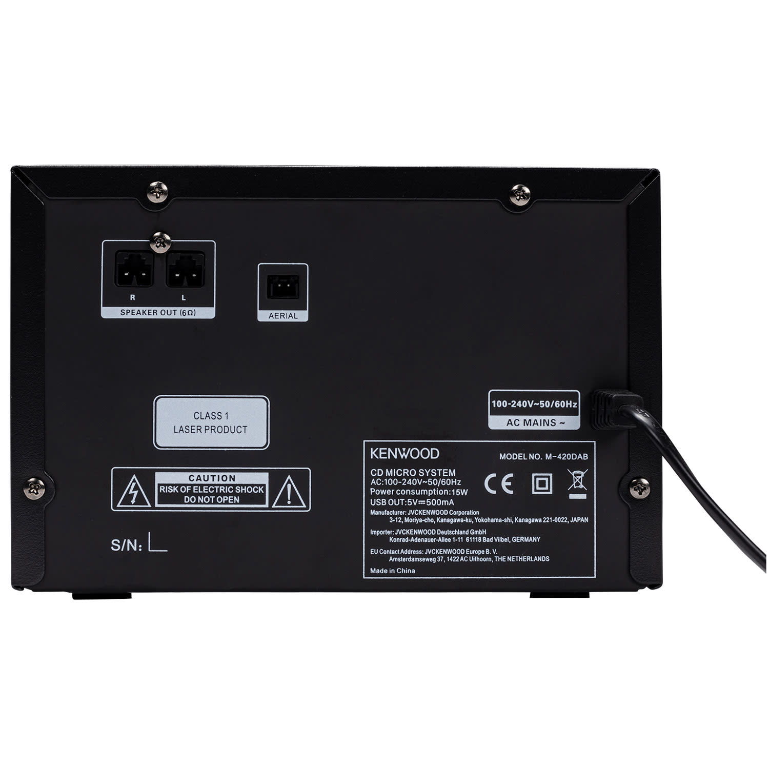 Κάνε κλικ για να δεις την εικόνα 4 του Kenwood MICRO HI-FI M-420DAB