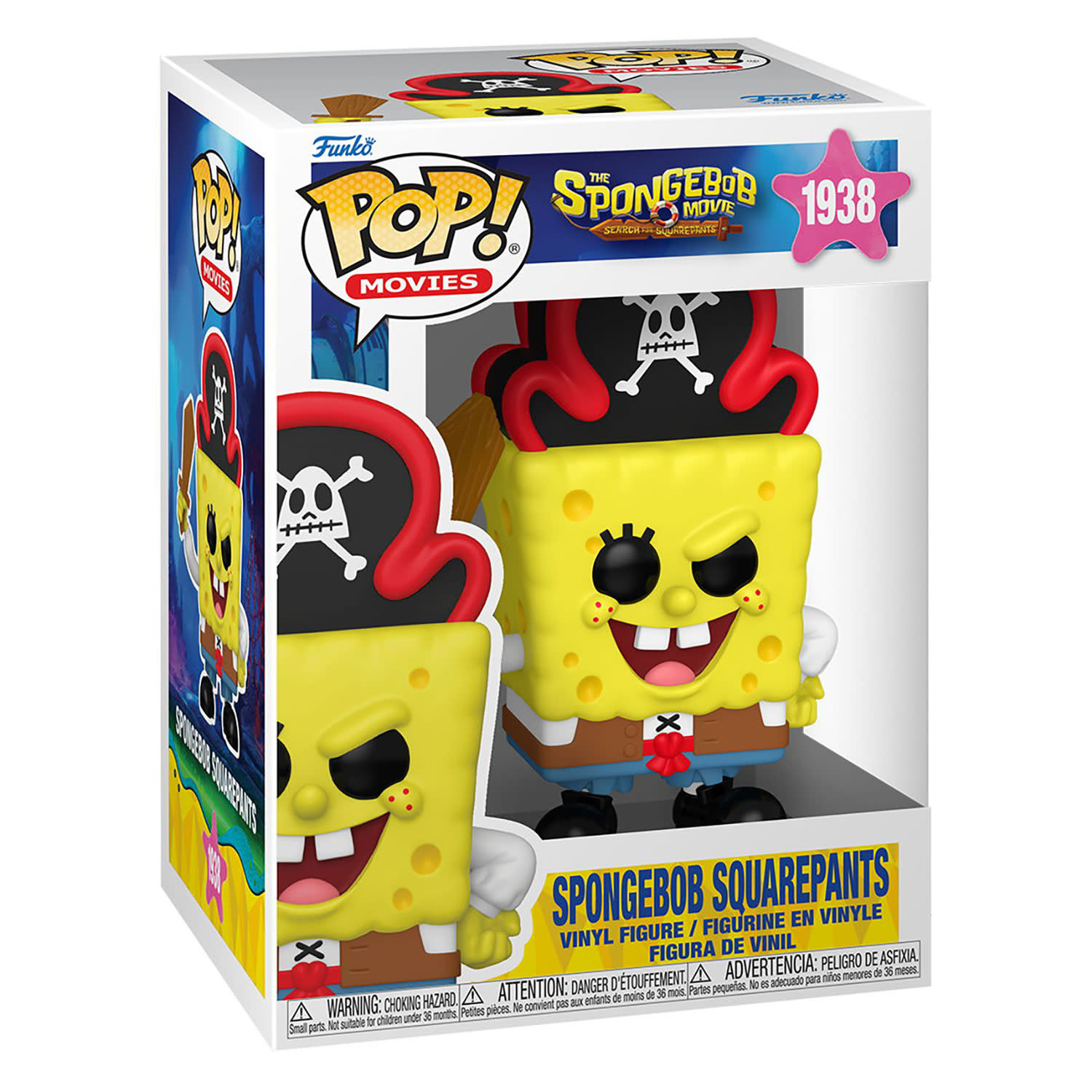Funko Pop! Movies: Spongebob (Pirate) #1938