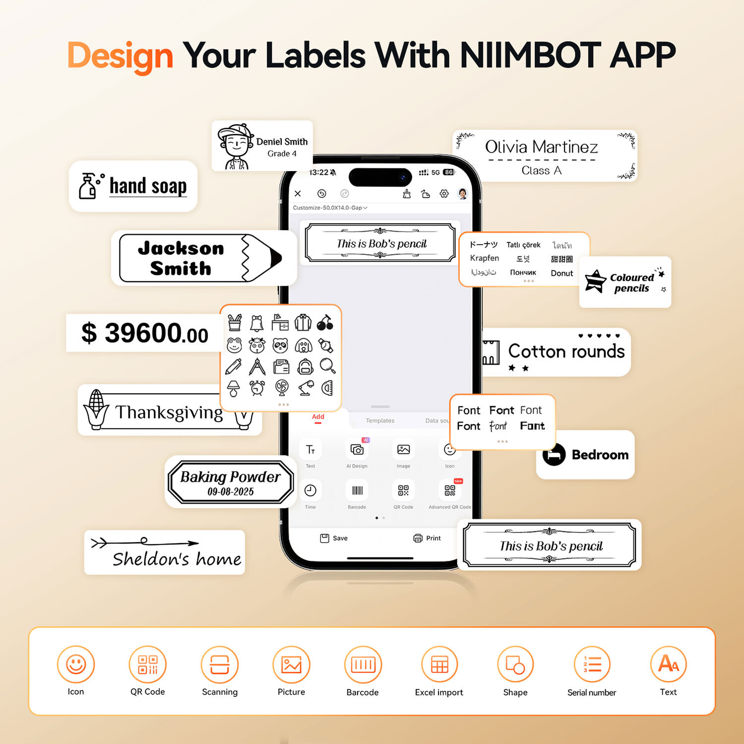 Εικόνα 4 του Niimbot Ετικετογράφος Ν1