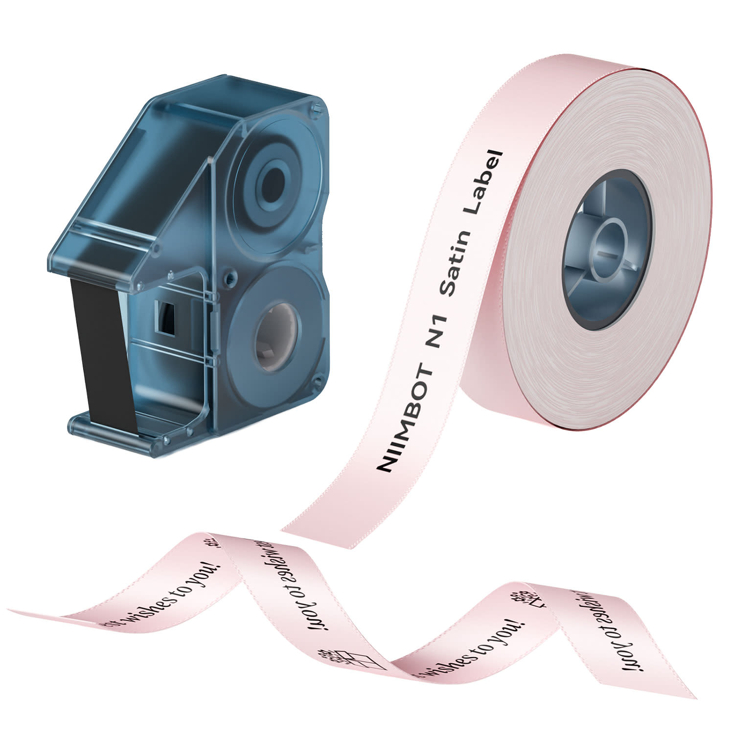 Niimbot Ροζ Υφασμάτινη Κορδέλα 14mm x 5,1m Ρολό