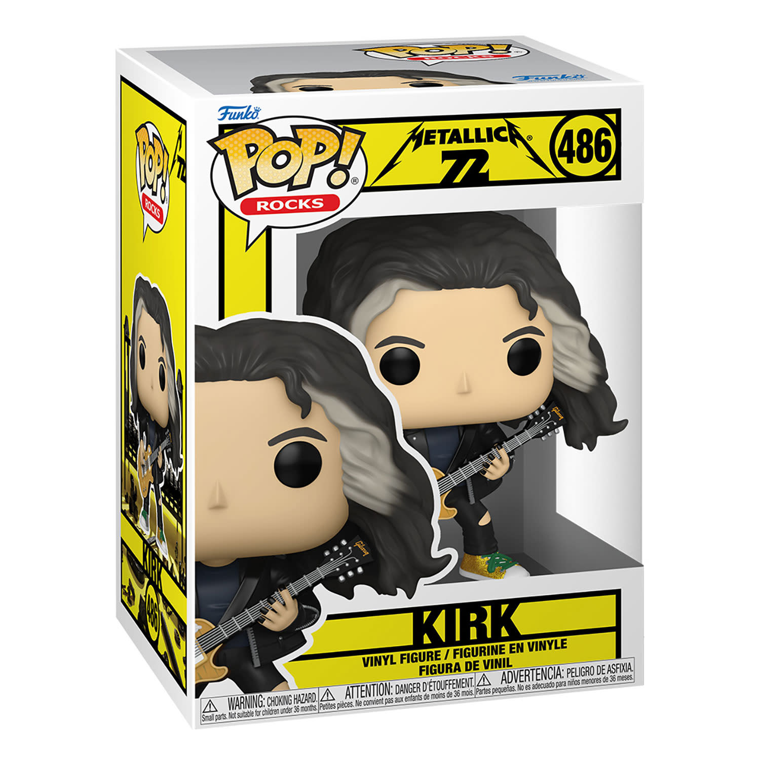 Funko Pop! Rocks: Metallica 72 - Kirk #486